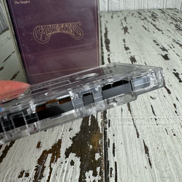 The Carpenters The Singles 1969-1973 AM Records CS-3601 Cassette Tape Vintage - Picture 6 of 7